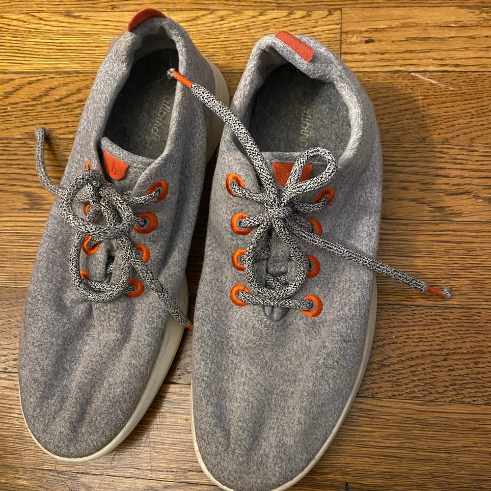 Women’s Size 10 Gray Allbirds Wool Sneakers